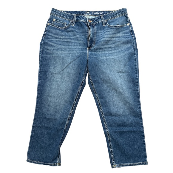 Lee Riders Mid Rise Capri Size 16M - Picture 4 of 8